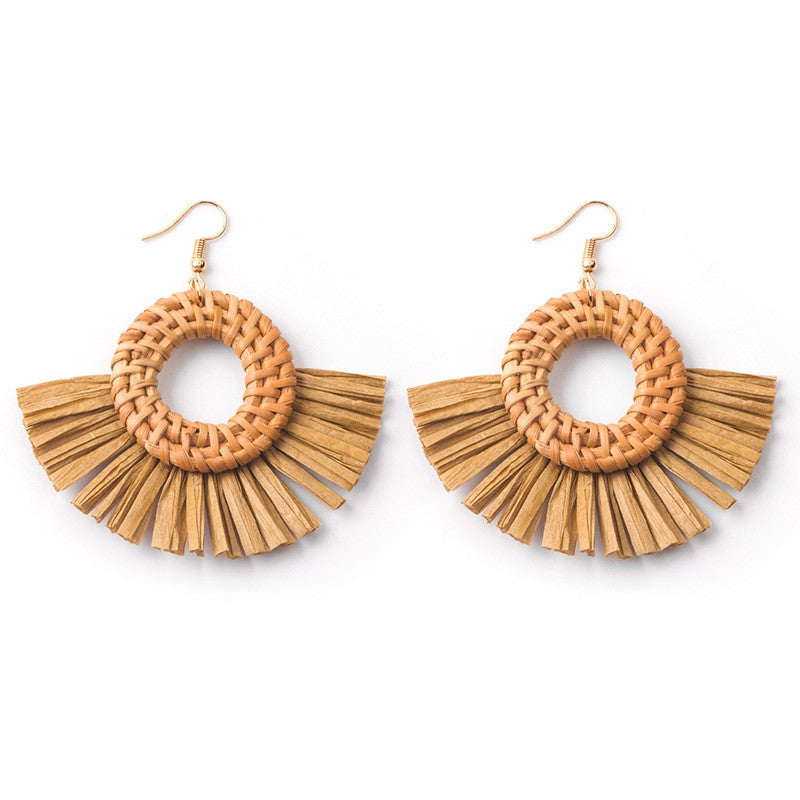 ISLA RAFFIA EARRINGS