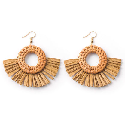 ISLA RAFFIA EARRINGS