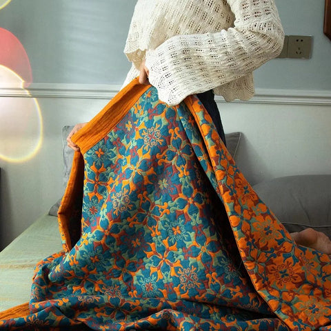 Nehari Boho Cotton Blanket