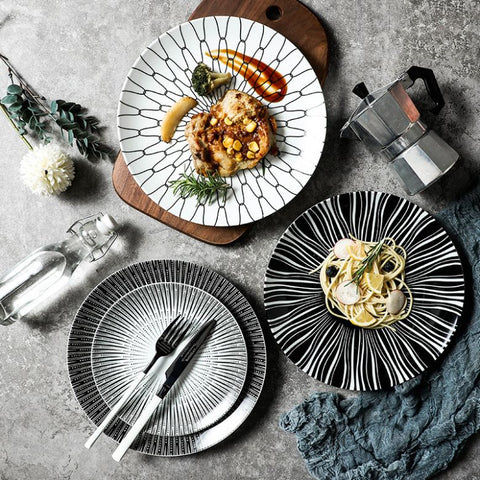 Tokyo Linear Porcelain Plate