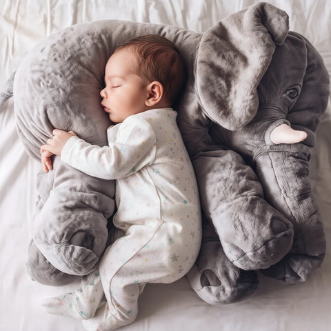 Jumbo Elephant Plush Pillow