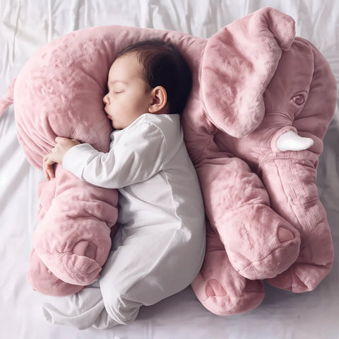 Jumbo Elephant Plush Pillow