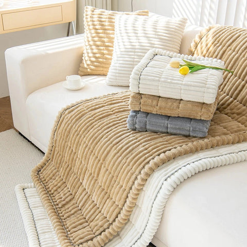 Thick Plush Sofa/Couch Cover