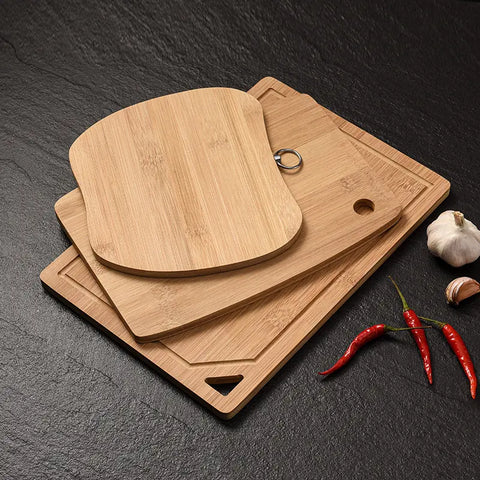 Bamboo Cutting Board Kitchen Set