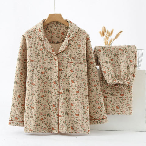 Floral Vintage Loungewear Set