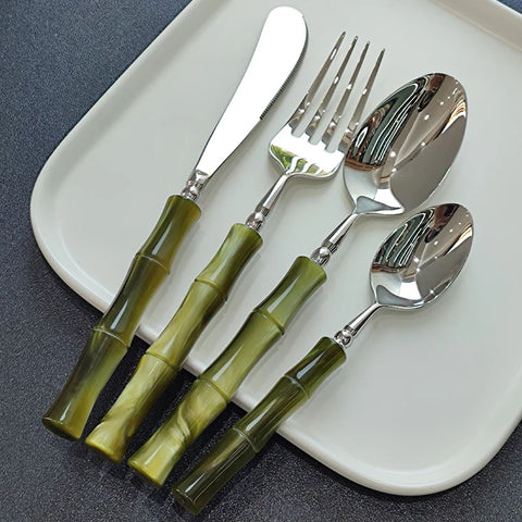 Akamaru Bamboo Cutlery Set