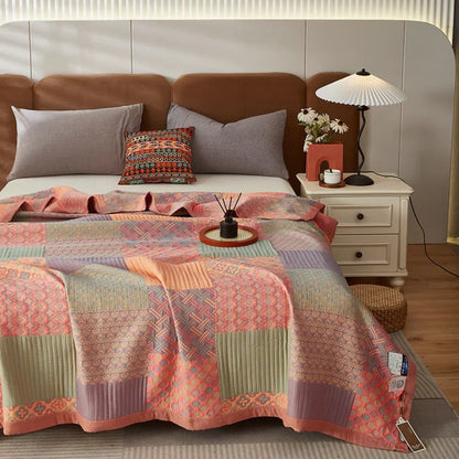 AURORA PATCH COTTON QUILT