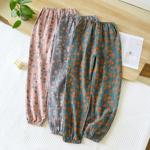 Ayaka Cotton Jacquard Trousers