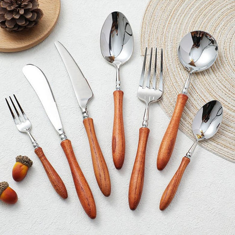 Eldsund Rosewood Cutlery Set