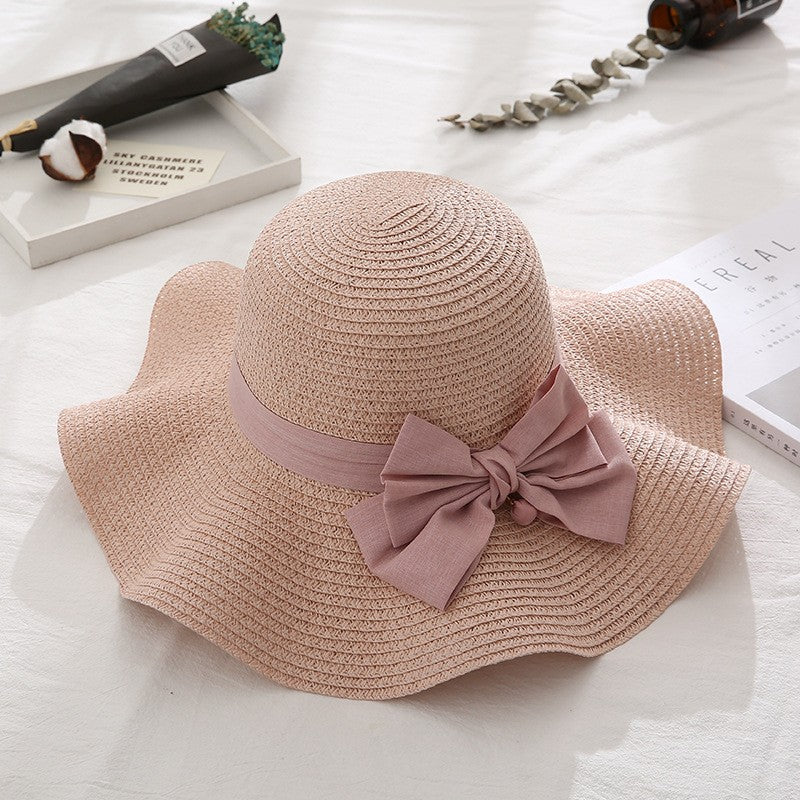 LUNA PEARL BOW SUN HAT