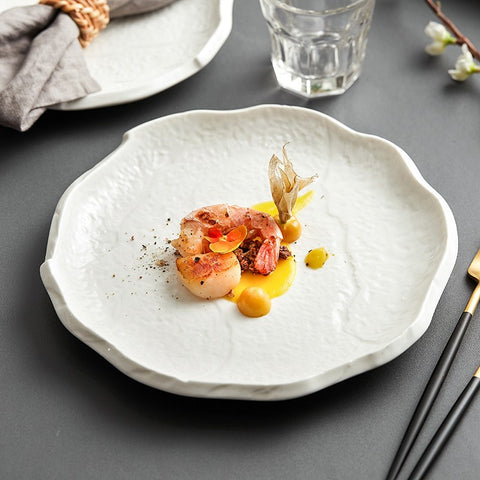 Kyoto Wave Ceramic Plate