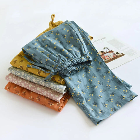 Women's Cotton Gauze Pajama Pants