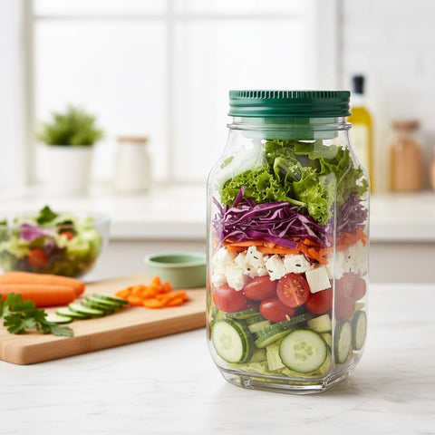Salad Shaker Jar
