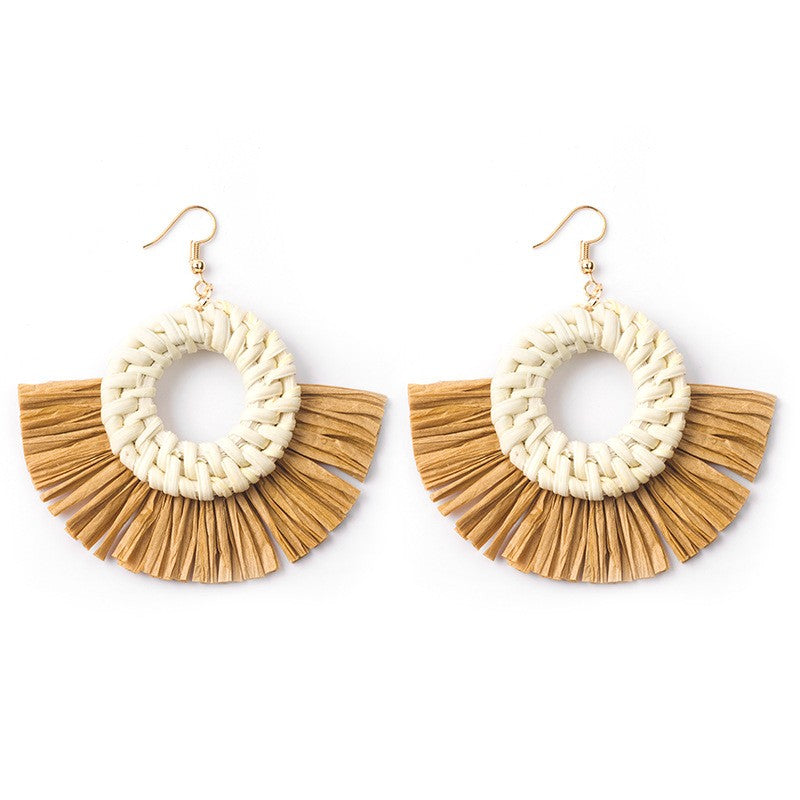 ISLA RAFFIA EARRINGS