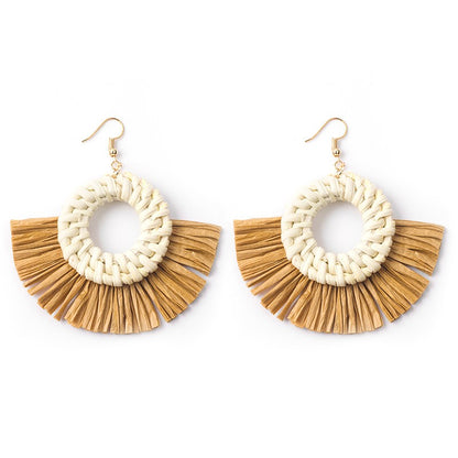 ISLA RAFFIA EARRINGS