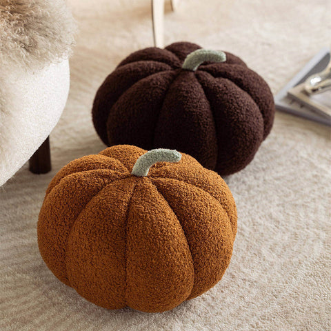 Pumpkin Plush Pillow Fall Halloween Decor
