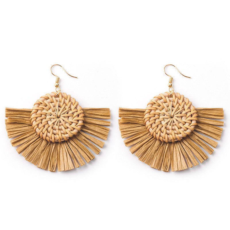 ISLA RAFFIA EARRINGS