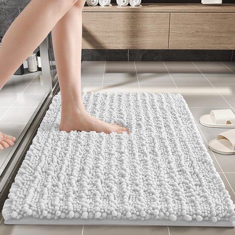 Super Absorbent Chenille Bathroom Mat