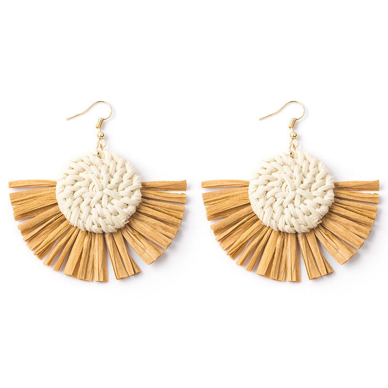 ISLA RAFFIA EARRINGS