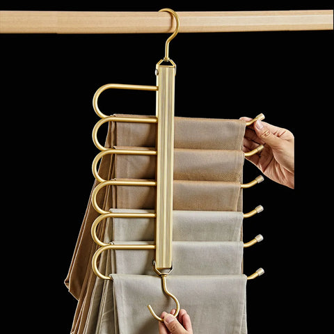 6 Tier Pants Hanger Organizer