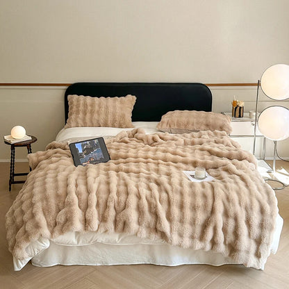 PREMIUM FAUX RABBIT BLANKET