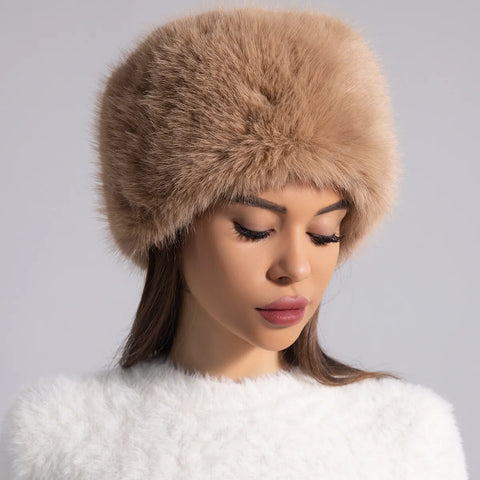 Women's Faux Fur Winter Hat