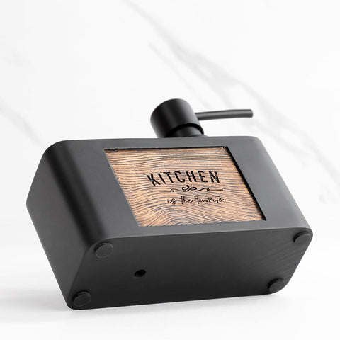 Kitchen Soap Dispenser with Sponge Holder
