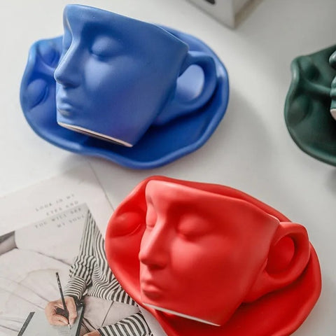 Lumo Kiss Ceramic Espresso Set