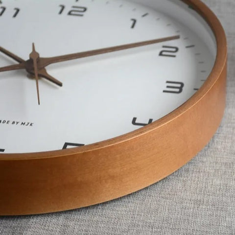 Modern Wooden Wall Clock