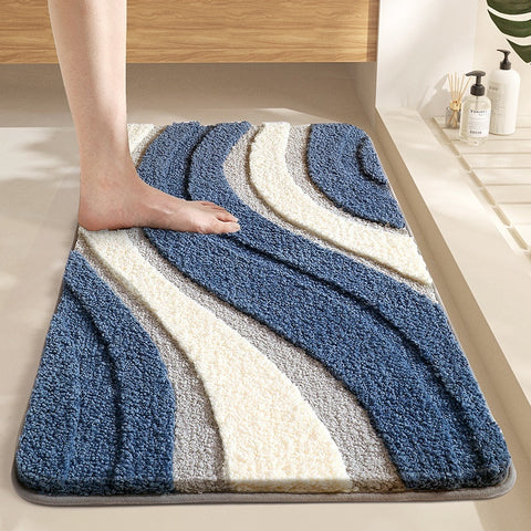 Soft Plush Bathroom Mat Non-Slip