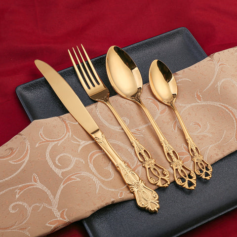 Elegant Stainless Steel Cutlery Set for the Kitchen