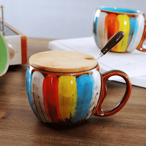 Kokoro Ceramic Couple Mug Set