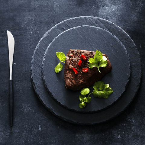 Onyx Slate Serving Plate