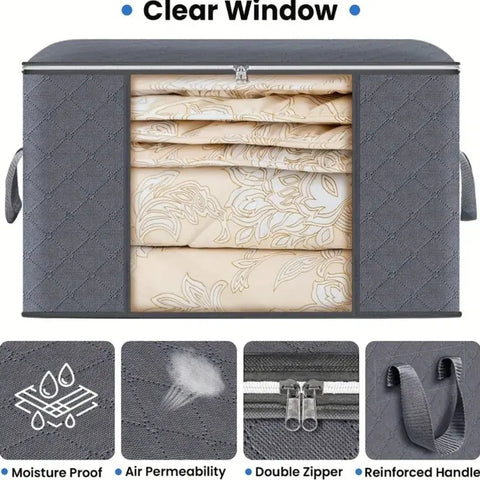 Foldable Clothes Storage Bag Organizer
