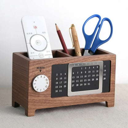 OAKNEST WOODEN DESK ORGANIZER