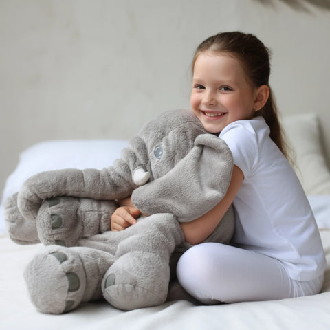 Jumbo Elephant Plush Pillow