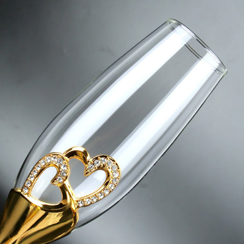 Verona Crystal Champagne Duo
