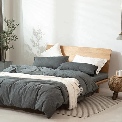 100% Cotton Duvet Cover Set - Japanese Style