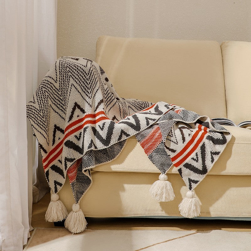SOLVANA BOHEMIAN DECORATIVE BLANKET