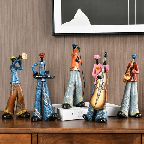 Swingtone Jazz Band Musician Figurine