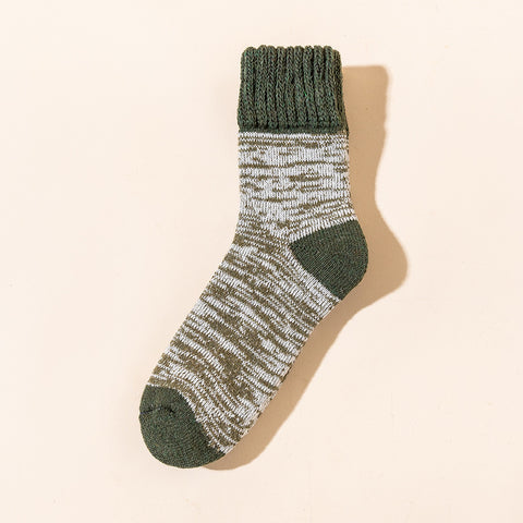 Men's Wool Winter Crew Socks 5-Pack