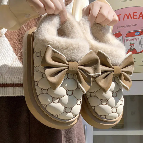 Women’s Bow House Slippers