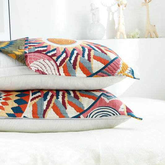 SUNBURST COTTON PILLOW TOWEL