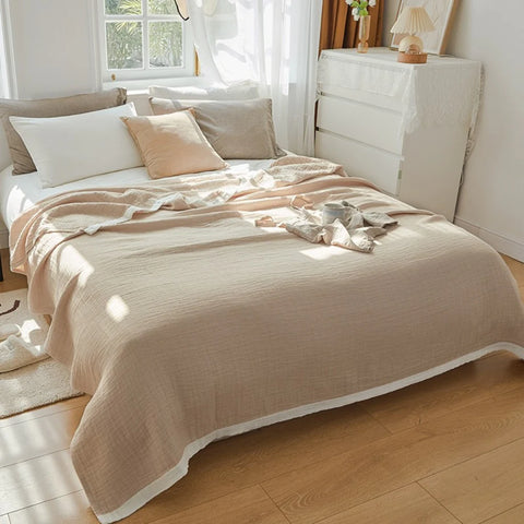 Velora Six-Layer Muslin Blanket Throw