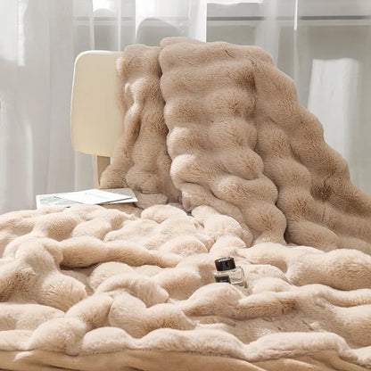 PREMIUM FAUX RABBIT BLANKET