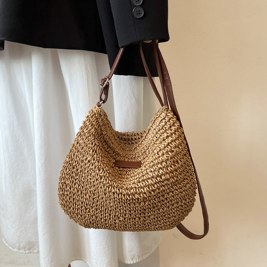 NICHE STRAW TOTE BAG