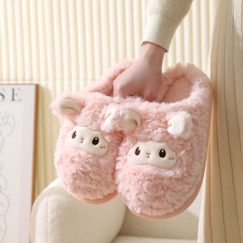 Cozy Sheep House Slippers