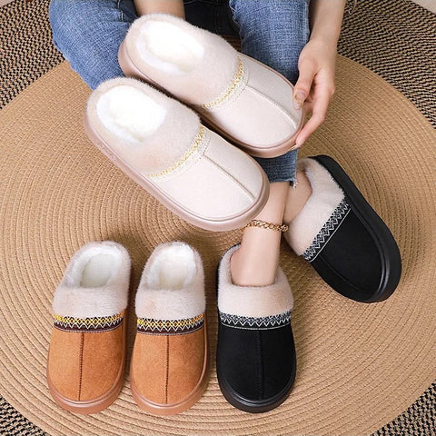 Plush Fur Women Slippers
