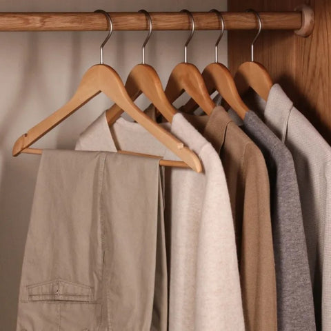 Premium Wooden Clothes Hangers