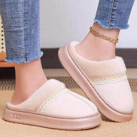 Plush Fur Women Slippers